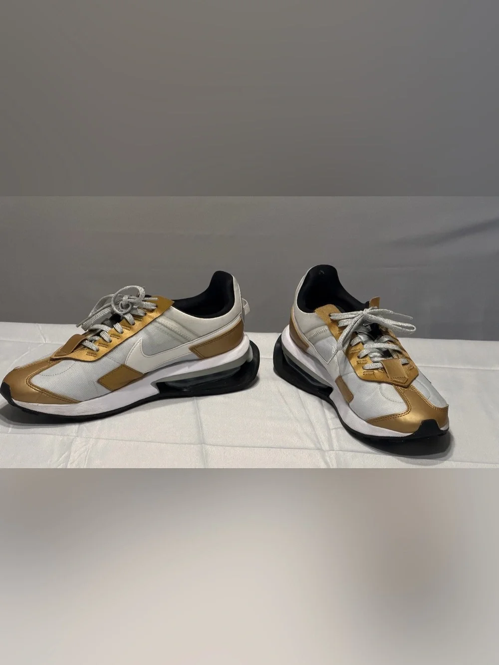 Gold/White Colorway Nike Women's Air Max Pre-Day SE sneakers Size 9.5